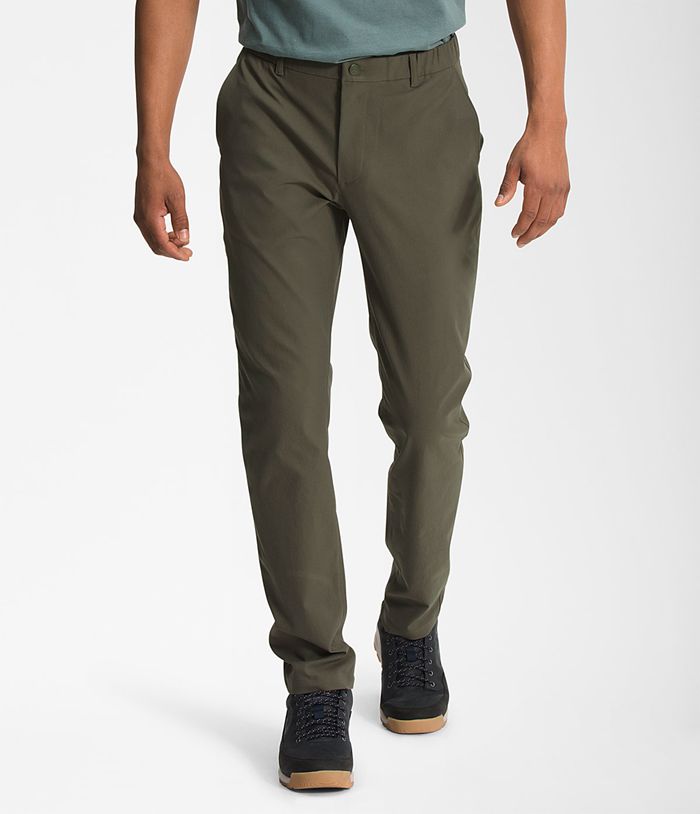 The North Face Mens Pants City Standard Slim 035FZQNGI - Dark Green